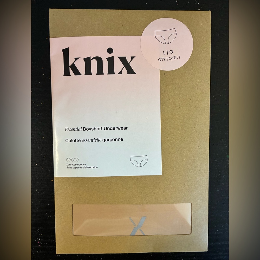 Knix Essential Seamless Boyshort Underwear